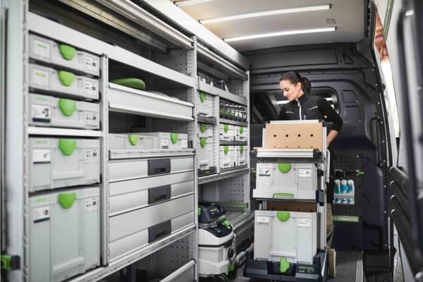 Festool SYS3 M 237, Verktøy boks, Grønn, Hvit, 21,4 l, 40 kg, Bil, 296 mm