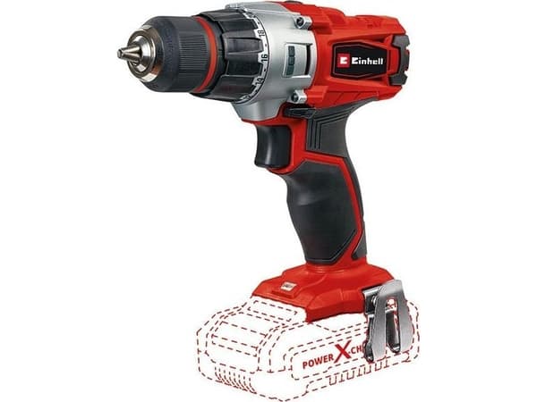 Einhell batteridrevet drill, TE-CD 18/2 Li-Solo - SOLO