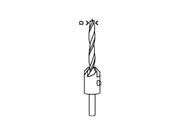 Bosch porakone ja uppokoroke 5X15MM