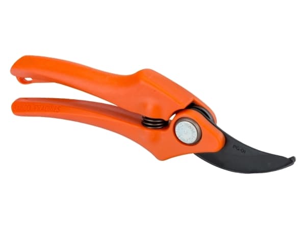Bahco sekatør med to-posisjons hodelås for kapping av 12 og 20 mm grener. Xylan® bladbelegg. Total lengde 200 mm.