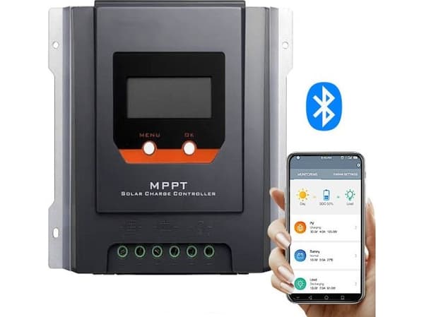 SOL MPPT Solar Controller 30A (100V) 12/24V + LCD + BLUETOOTH