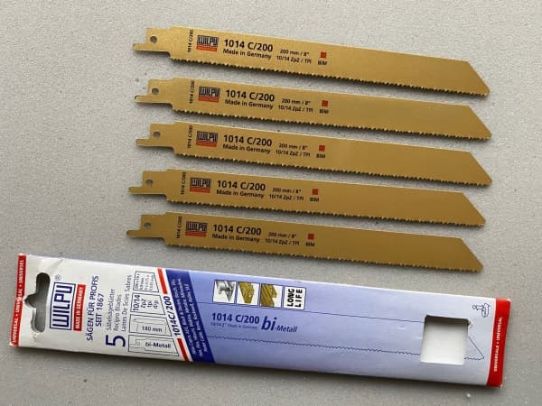 Sågblad för trä, plast WILPU 135/150 5 st 180 mm 1014C/200