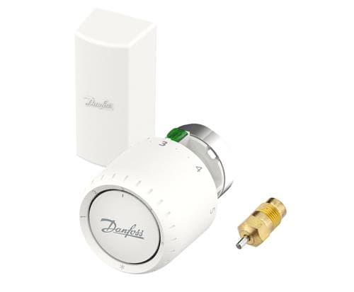 DANFOSS Aveo Servicetermostat med fjernføler, 2m kapillarrør. Indstillingsområde 7-26°C, Frostsikring, Servicepakdåse