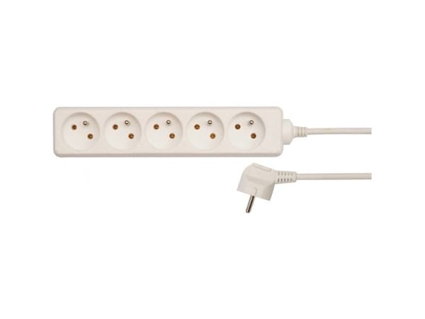 Vorel Electric extension cord with grounding 5 sockets 3m 72506