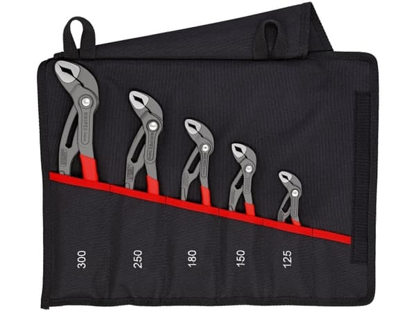 KNIPEX Cobra - Kielekepihdit - 5 kpl - taitettavassa pussissa