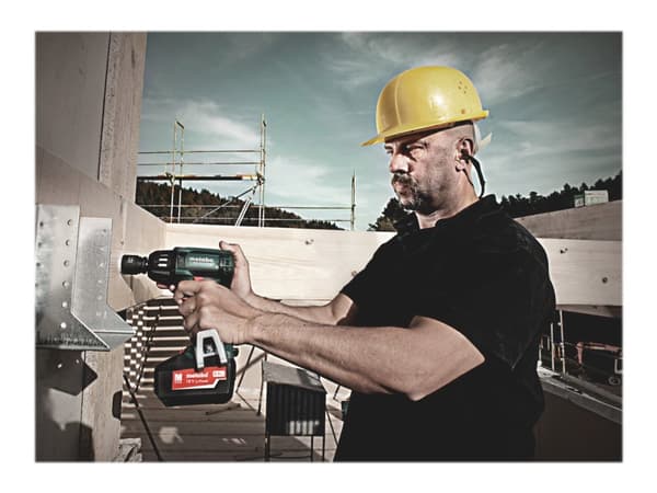 Metabo SSW 18 LTX 400 BL, Iskuväännin, Harjaton, Musta, Vihreä, Punainen, 1/2", 2150 RPM, 400 Nm