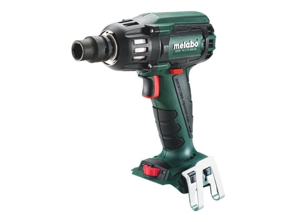 Metabo SSW 18 LTX 400 BL, Iskuväännin, Harjaton, Musta, Vihreä, Punainen, 1/2", 2150 RPM, 400 Nm
