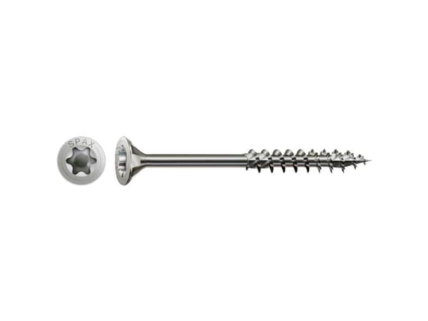 SPAX 0197000802405 Træskrue 8 mm 240 mm #####T-STAR plus Rustfrit stål A2 50 stk