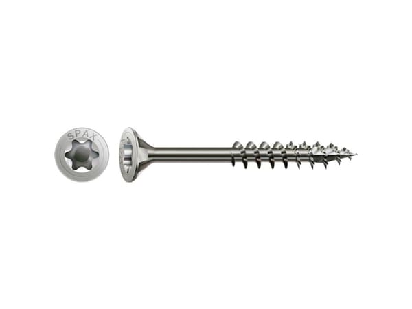 SPAX 0197000350353 Träskruv 3,5 mm 35 mm #####T-STAR plus Rostfritt stål A2 200 st