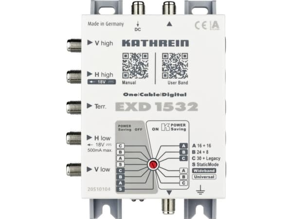 Kathrein EXD 1532 5puts 32outputs Satblock-jakelu (20510104)