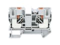 Miniatyrbild 1 av 2: TRU COMPONENTS TC-JPT10 Grey Gennemgangsklemme 10.2 mm Lyntilslutning Poltal: 2 0.5 mm² 10 mm² Grå 1 stk