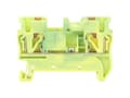 Miniatyrbild 2 av 2: TRU COMPONENTS TC-11592372 Genomföringsplint 6,2 mm Snabbkoppling Grön, Gul 1 st