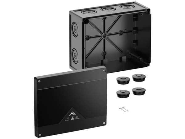 Spelsberg Abox Pro 250-L/sw Forgreningskasse (L x B x H) 202 x 252 x 120 mm Sort IP66, IP67, IP69 1 stk