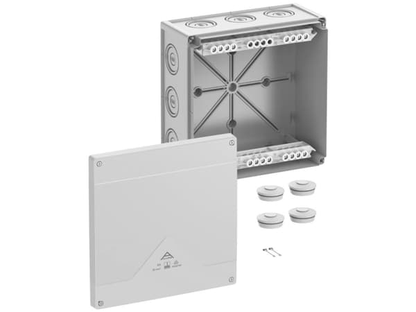 Spelsberg Abox Pro 350-35² Jakorasia (P x L x K) 252 x 252 x 120 mm Harmaa IP66, IP67, IP69 1 kpl
