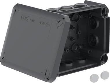 Spelsberg Abox 100-L Forgreningskasse (L x B x H) 152 x 152 x 80 mm Grå IP66 1 stk