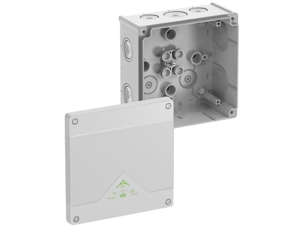 Spelsberg Abox 100-L Forgreningskasse (L x B x H) 152 x 152 x 80 mm Grå IP66 1 stk