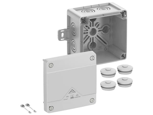 Spelsberg Abox Pro 040 AB-L Jakorasia (P x L x K) 102 x 102 x 70 mm Harmaa IP66, IP67, IP69 1 kpl