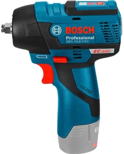 Bosch GDS 10.8 V-EC Professional, Slagtrekker, Blå, 3/8", 2600 RPM, 115 Nm, 1200 RPM - SOLO