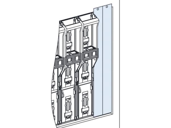 Schneider Electric Monteringsplattor kopplingsskåp 1 st