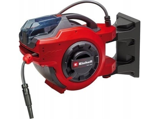 Einhell GE-HR 18/30 WH Li-Solo, Vegg-montert Hjul, Automatisk, Funksjonell, Sort, Rød, Vegg-montert, 30 m - SOLO