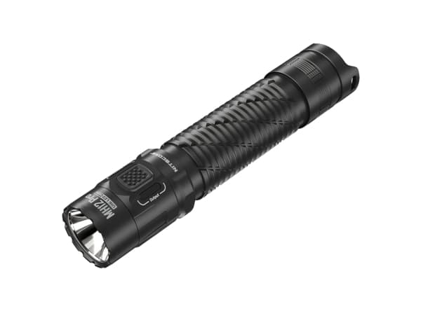Nitecore MH12 Pro, taskulamppu, musta, alumiini, painikkeet, 2 m, 1 m musta