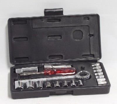 Vorel Socket wrench set 1/4 "3/8" 20 pcs. (58210)