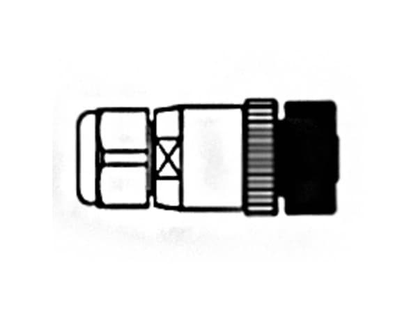 Molex 1200710031 Sensor-, aktuator-stik, 1 stk