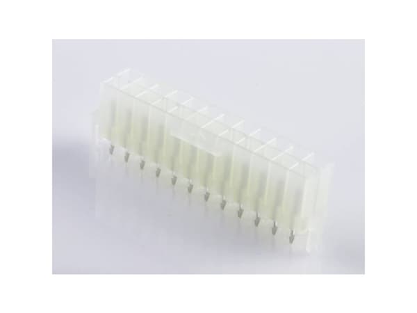 Molex Sisäänrakennettu pistorasia (vakio) Napojen kokonaismäärä 24 442060002 1 kpl Lokero