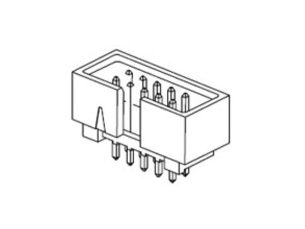 Molex Inbyggd stiftlist (standard) 918160024 1 st