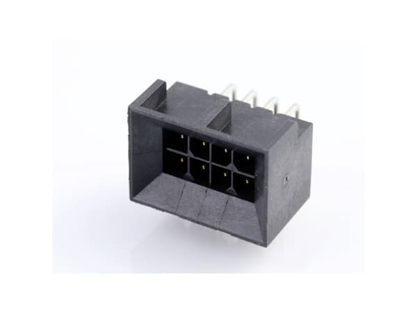 Molex Sisäänrakennettu tappiliuska (vakio) Napojen kokonaismäärä 8 44428080803 1 kpl Lokerikko
