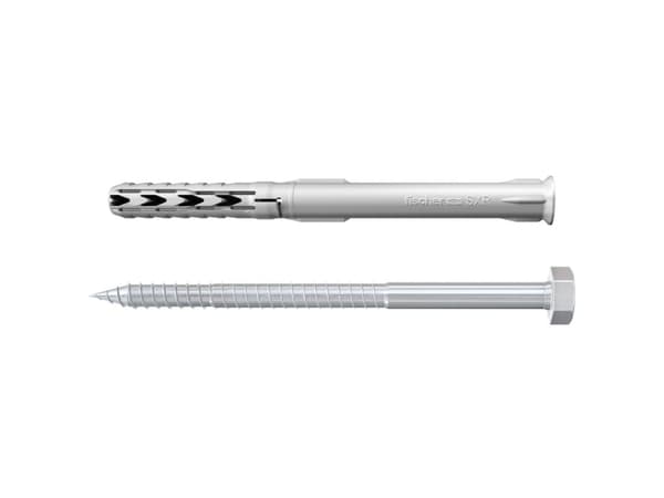 Fischer SXR 10 x 100 SS K NV Langskaftet rawplug 100 mm 503784 1 Set