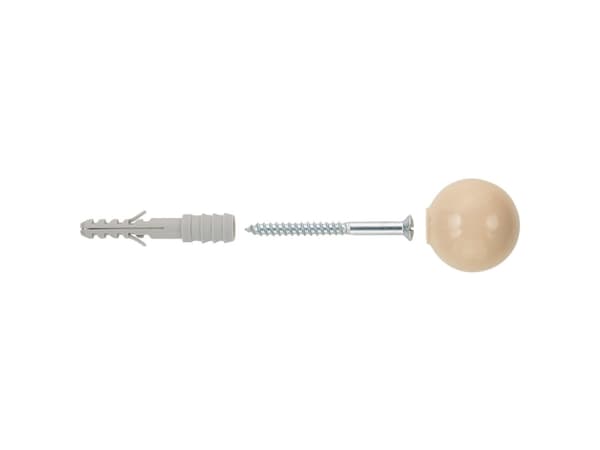 Fischer 60551, Beige, Plast, Golvmonterad, 10 styck