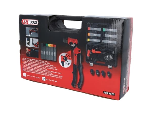 kS-TOOLS 12-osainen niittauspihtien sarja