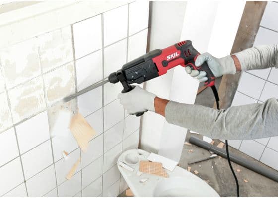 Skil 1770 GA, SDS Plus, Sort, Rød, 2,6 cm, 980 RPM, 2,8 J, 5150 bpm