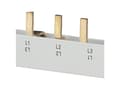 Miniatyrbild 1 av 5: Loopskena PIN 10 mm², 4-f, L1020 mm, grå, 5ST3746-2