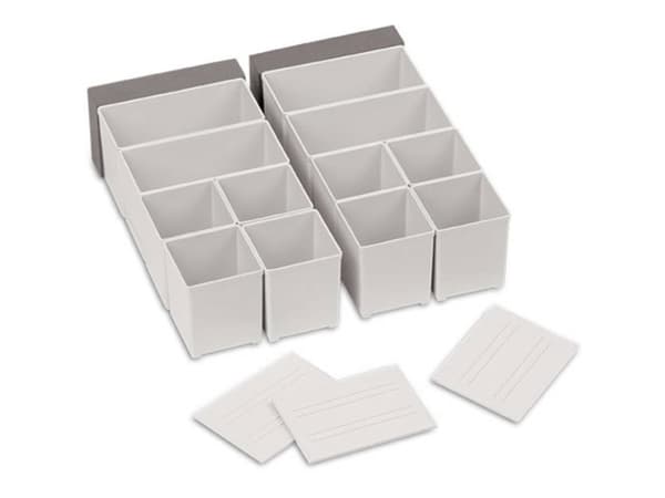 Festool 201124, Förvaringslåda, Svart, Vit, Andra, Plast, Borr