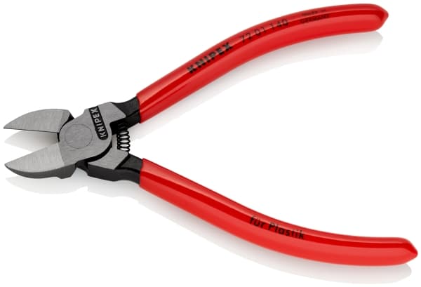 Knipex Knipex-Werk 72 01 140 Verksted Plastkutter uten fas 140 mm