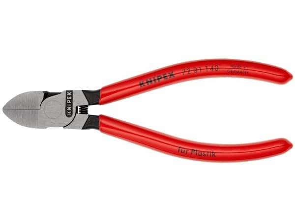 Knipex Knipex-Werk 72 01 140 Verksted Plastkutter uten fas 140 mm
