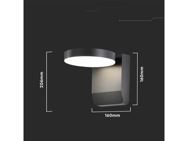 V-TAC 17W LED IP65 VT-11020-RD-B 4000K 2480lm