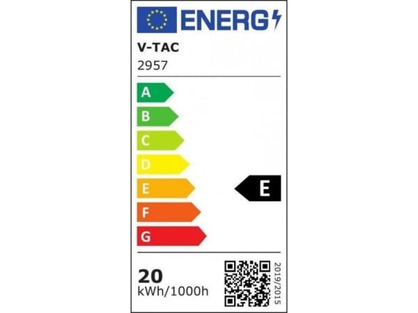 V-TAC 17W LED IP65 VT-11020S-RD-B 4000K 2480lm