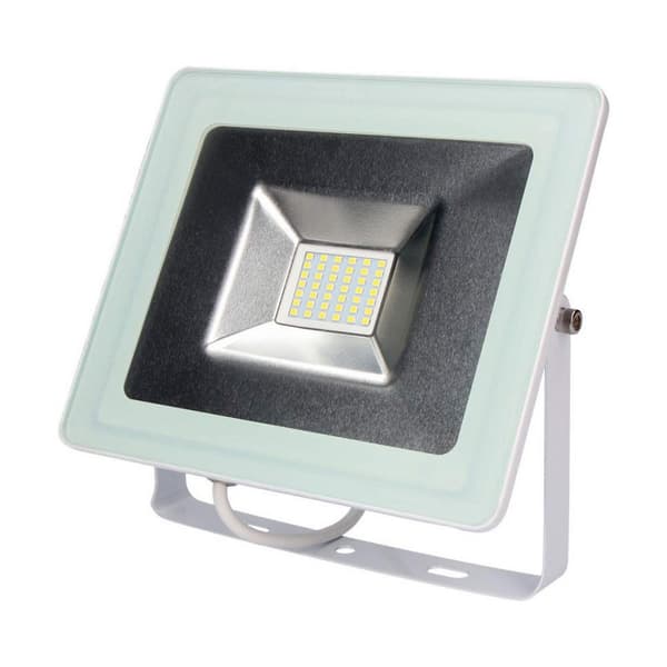 LED Flodljus 50 W 3500 lm 6400K - Kraftfull projektorlampa för utomhusbelysning. Lys upp din trädgård eller uppfart effektivt med detta ljus!