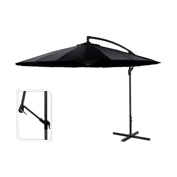 Svart Metall Aluminium Krukfat för Ambiance - Hållbar och stilren design för din trädgård eller uteplats. Skapa en mysig atmosfär utomhus.
