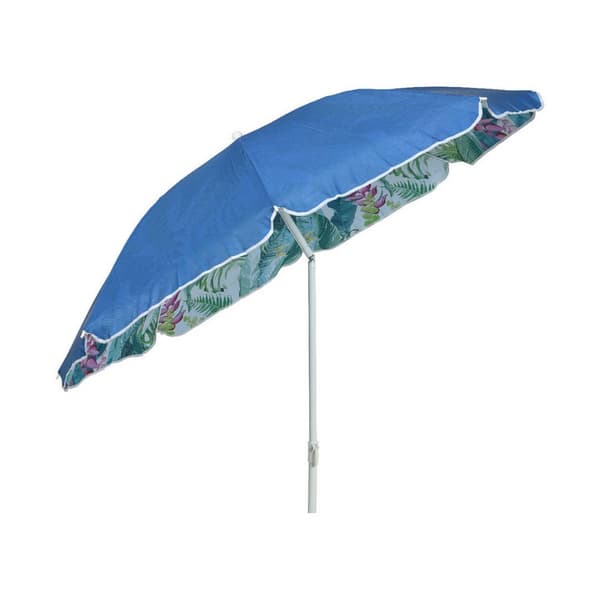 Flerfärgad Napernyö Ø 160 cm - Multifärgad parasoll med 160 cm diameter för trädgården. Skyddar mot solen med stil.