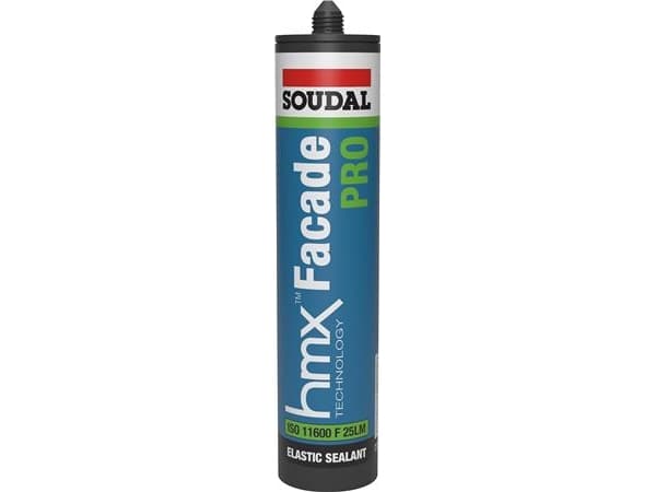 SOUDAL HMX FACADE WHITE 300ML Fasadtätningsmedel för tätning av fasadelement samt runt fönster och dörrarbåde inom- och utomhus