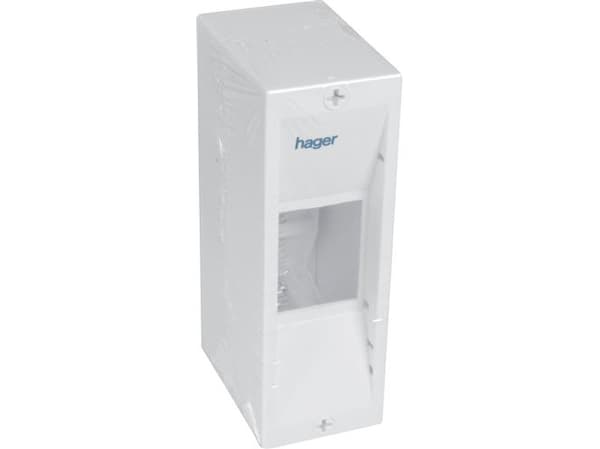 HAGER Mini cover GD102E 2 modulerWxDxH: 160 x 55 x 82IP30