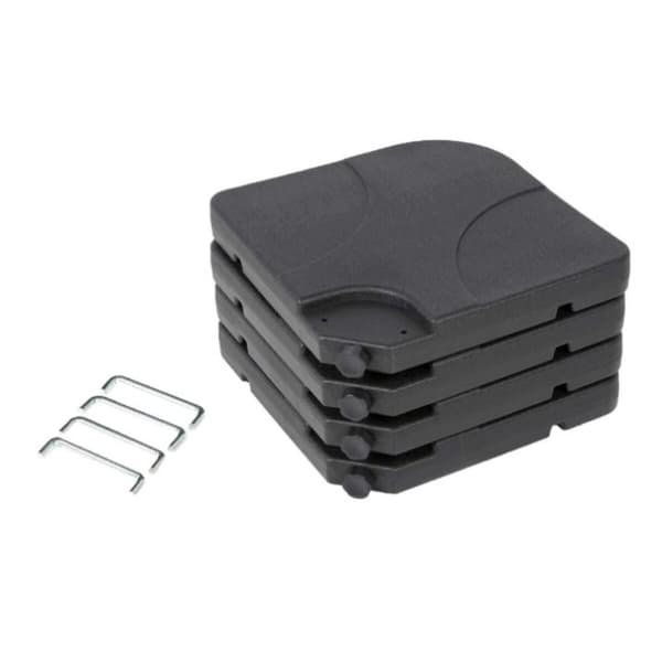 Parasollfot Aktive 50 x 7,5 x 50 cm Plast - Hållbar och stabil parasollfot i plast för din uteplats. Skyddar mot vinden.