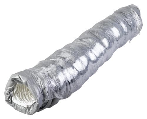 Eristetty joustoletku PE Ø102 x 4000 mm, valkoinen