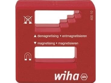 Wiha Magnetiser, Ikke-elektrisk, Skrutrekker, Rød, Plast, 52 mm, 29 mm