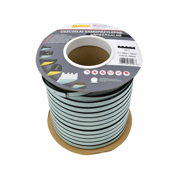 PAKNING DGP 15x3 SORT 100 meter