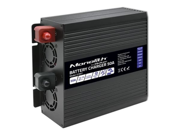 Qoltec Monolith 51957 - Batterilader - 12V - AC 180-260 V